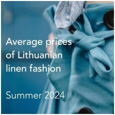 The average price of Lithuanian linen apparel