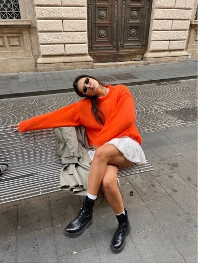 ACADA studio orange moheros megztinis ROME  5