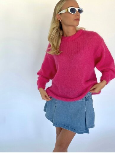 ACADA studio rožinis moheros megztinis ROME