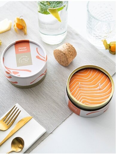 CandleCan žvakė ORANGE SALMON