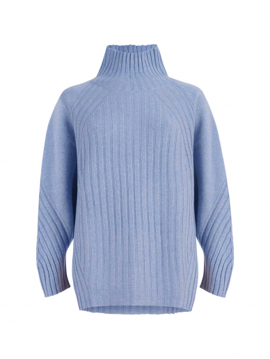 COOCOOMOS Ice blue cashmere sweater