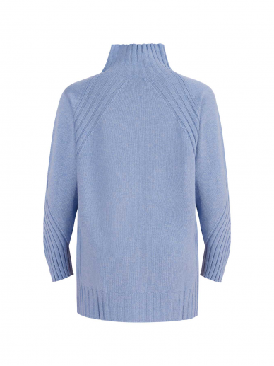 COOCOOMOS Ice blue cashmere sweater 2