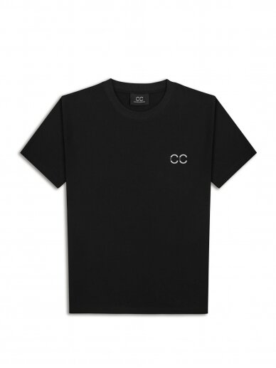COOCOOMOS  juodi  marškinėliai Coocoomos black