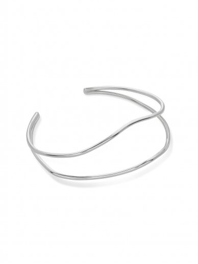 NO MORE apyrankė WAVE BRACELET SILVER