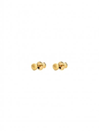 NO MORE auskarai  SMALL 'N' COZY EARRINGS GOLD