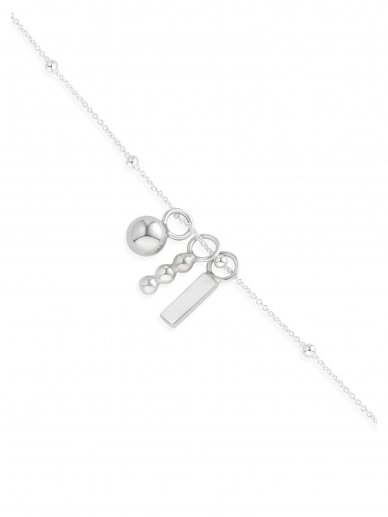 NO MORE kaklo papuošalas DESTINATIONS NECKLACE SILVER 3