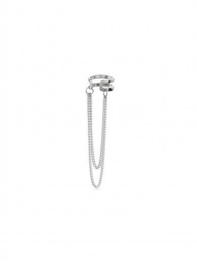 NO MORE  REVOLVE EAR CUFF SILVER auskaras 3