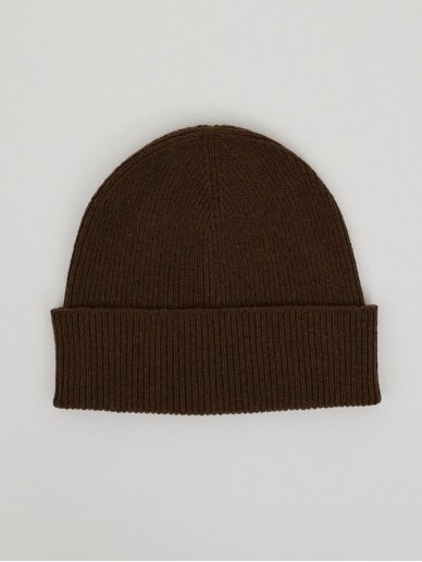 ŪKAI  ruda kepurė BEANIE ‘DARK SOIL’