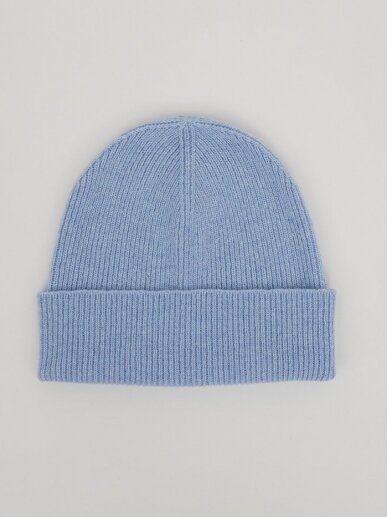 ŪKAI  žydra  kepurė BEANIE ‘THIN ICE’